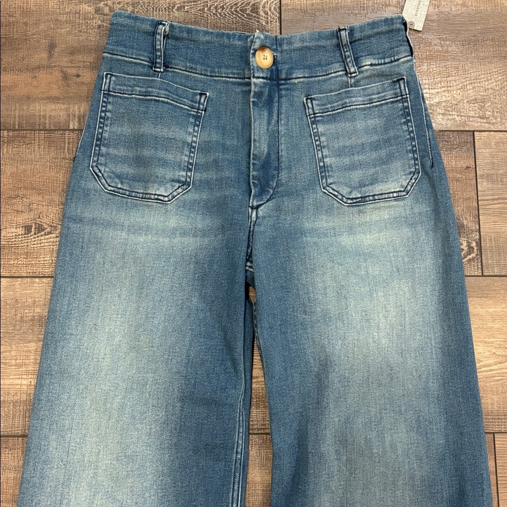 The Colette Full Length Wide Leg Jeans by Maeve 28P - Picture 5 of 8